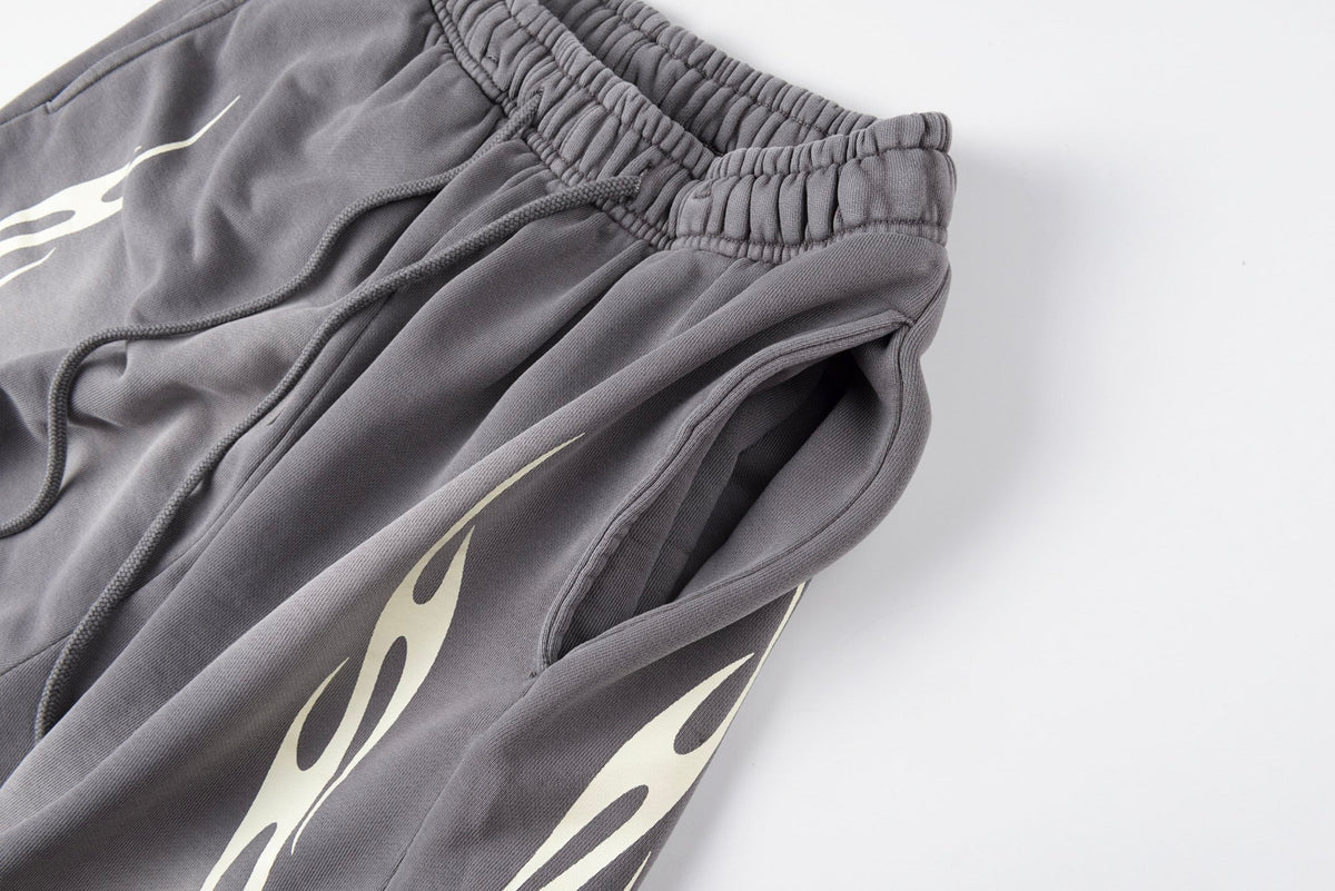 Hellstar Studios Sports Flame Shorts