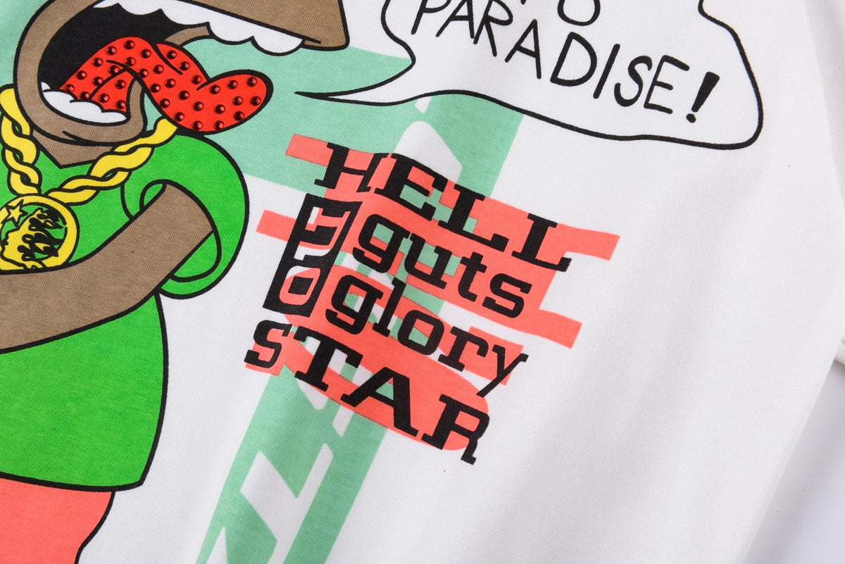 Hellstar Cartoon Cross T-Shirt