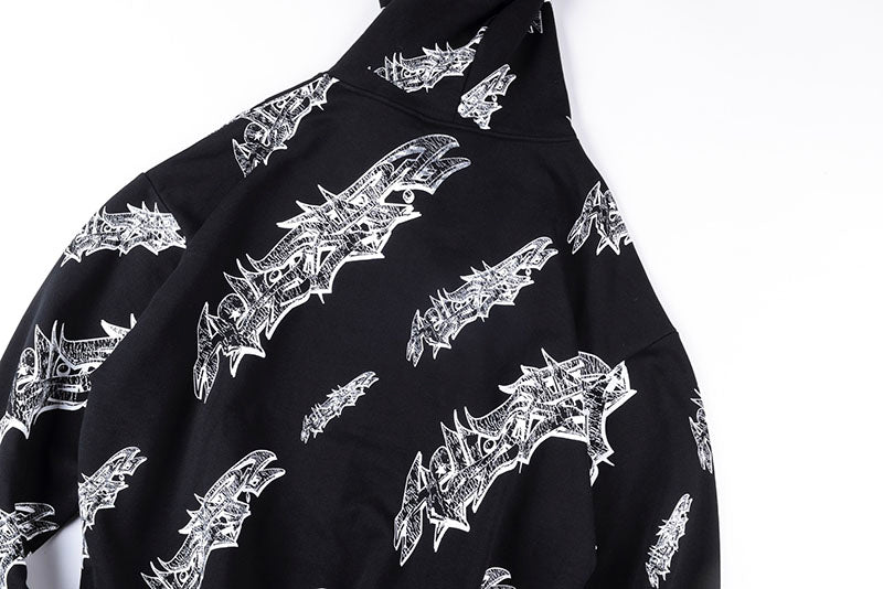 Hellstar Graffiti Hoodie