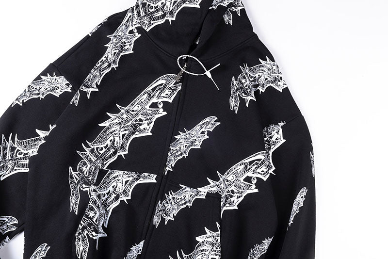 Hellstar Graffiti Hoodie