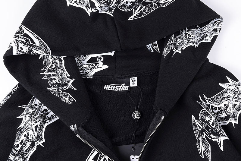 Hellstar Graffiti Hoodie
