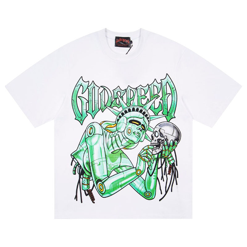 GODSPEED Freedoms Protocol T-Shirt – 100% Cotton Graphic Tee