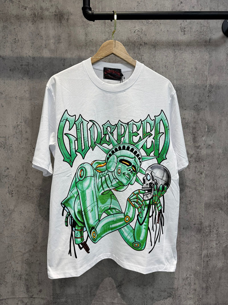 GODSPEED Freedoms Protocol T-Shirt – 100% Cotton Graphic Tee