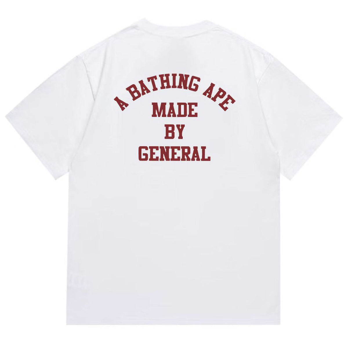BAPE Ape Head Graphic Tee – Crew Neck Relaxed Fit