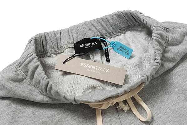 Fear Of God Essentials Logo Joggers – Black / Grey