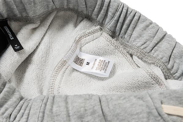 Fear Of God Essentials Logo Joggers – Black / Grey