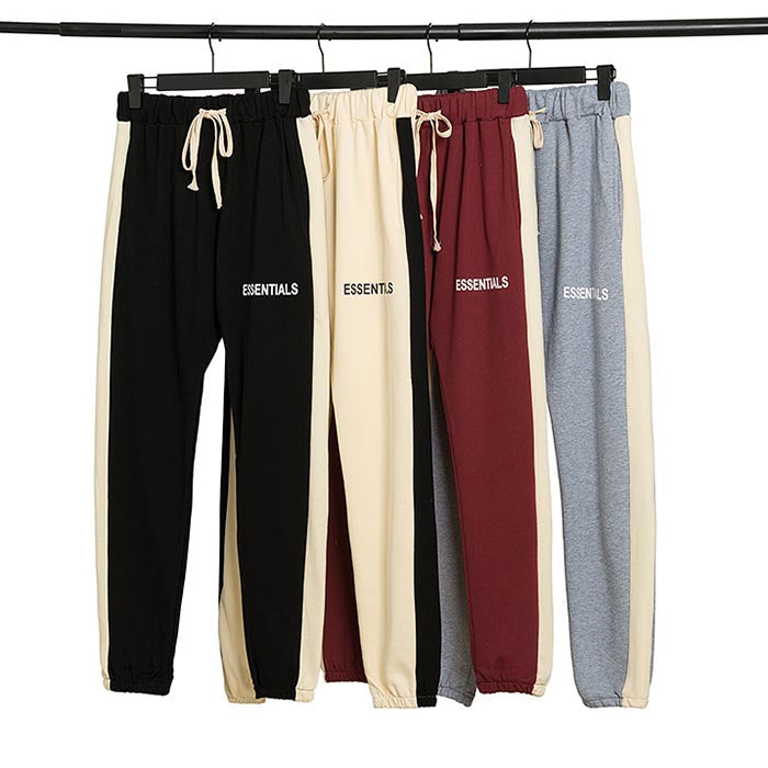 Fear Of God Essentials Side Stripe Wordmark Joggers