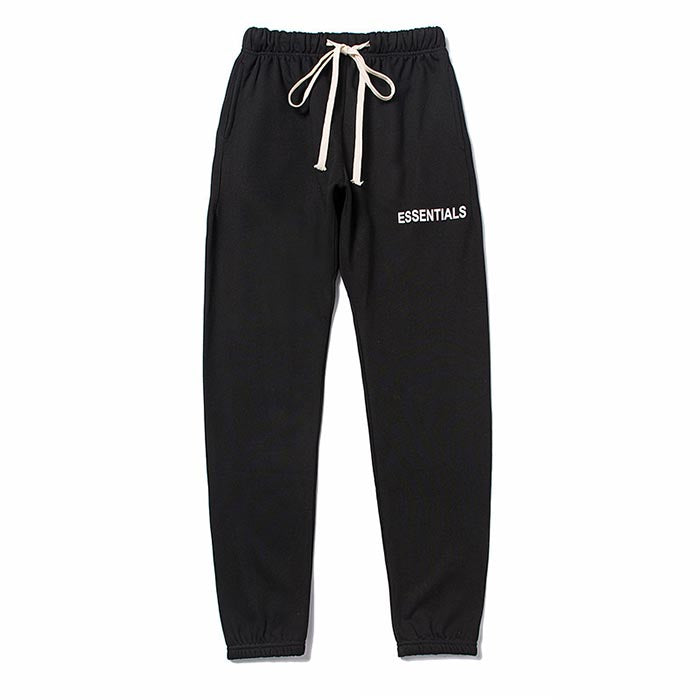 Fear Of God Essentials Logo Joggers – Black / Grey