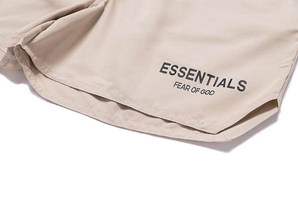 Fear of God Essentials 3M Reflective Shorts – Black / Grey