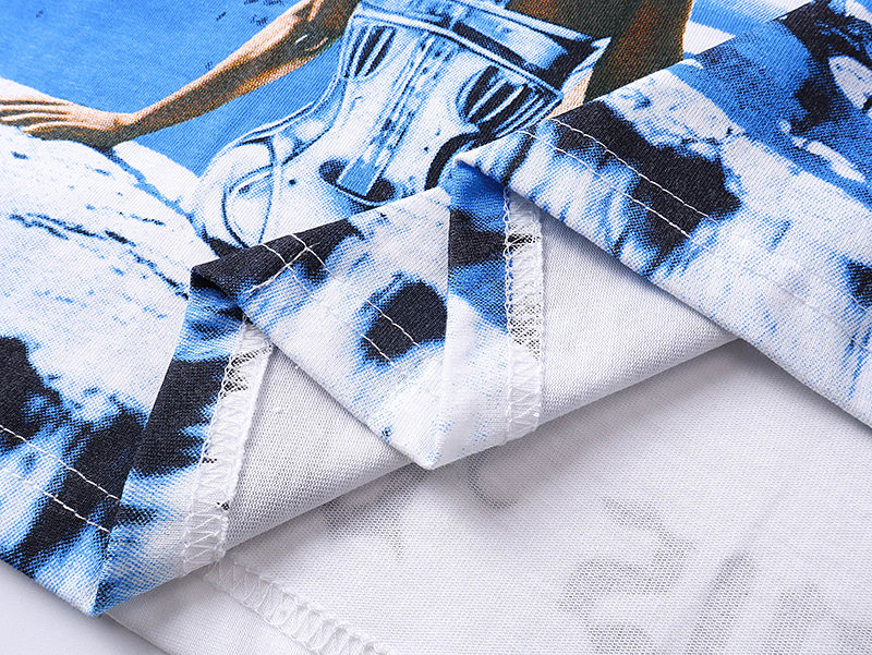 GODSPEED Artificial Love Layered Graphic T-Shirt