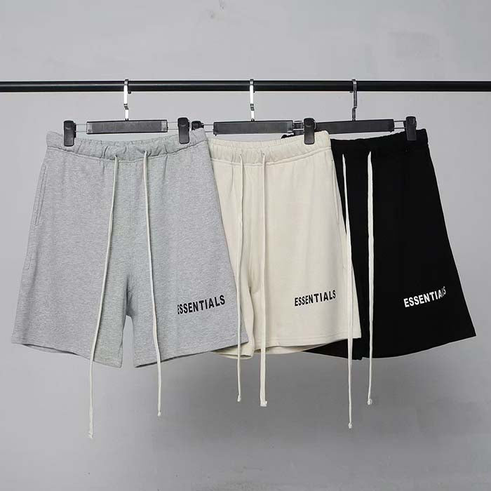 Fear of God Essentials Shorts – Gray / Apricot / Black