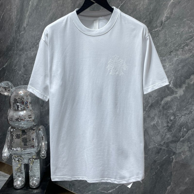 Chrome Hearts Essential Cotton T-Shirt – Black, Grey & White