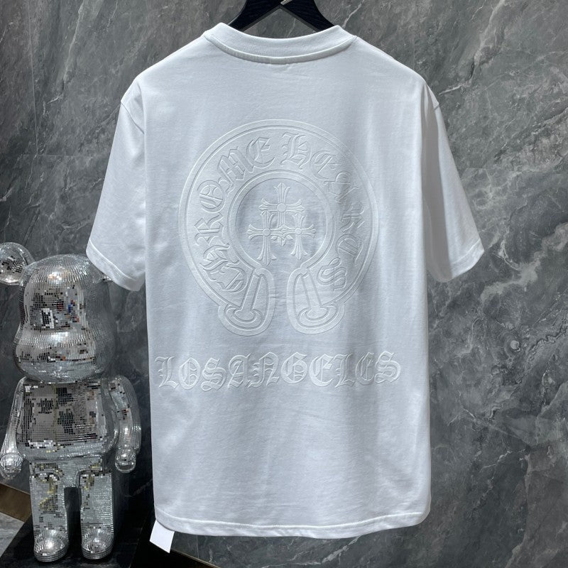 Chrome Hearts Essential Cotton T-Shirt – Black, Grey & White