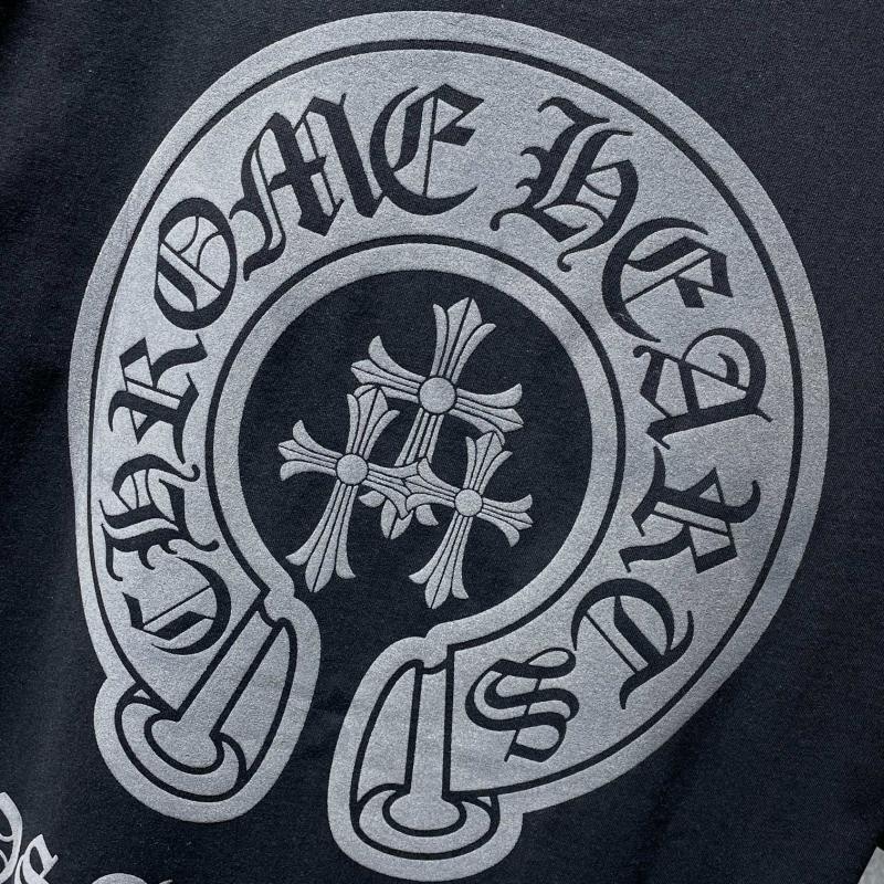 Chrome Hearts Essential Cotton T-Shirt – Black, Grey & White