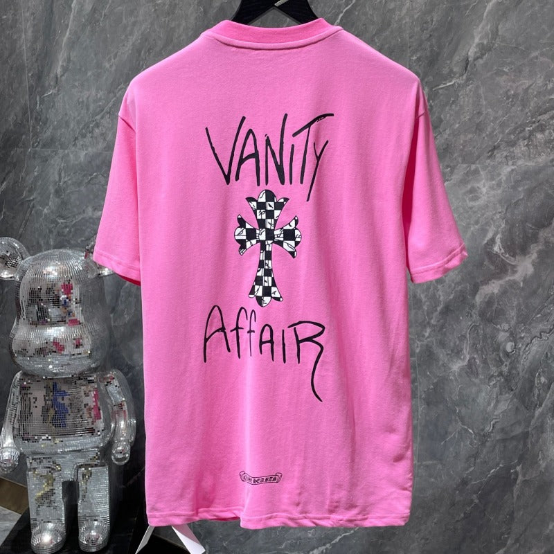 Chrome Hearts Matty Boy Vanity Affair T-Shirt – Pink