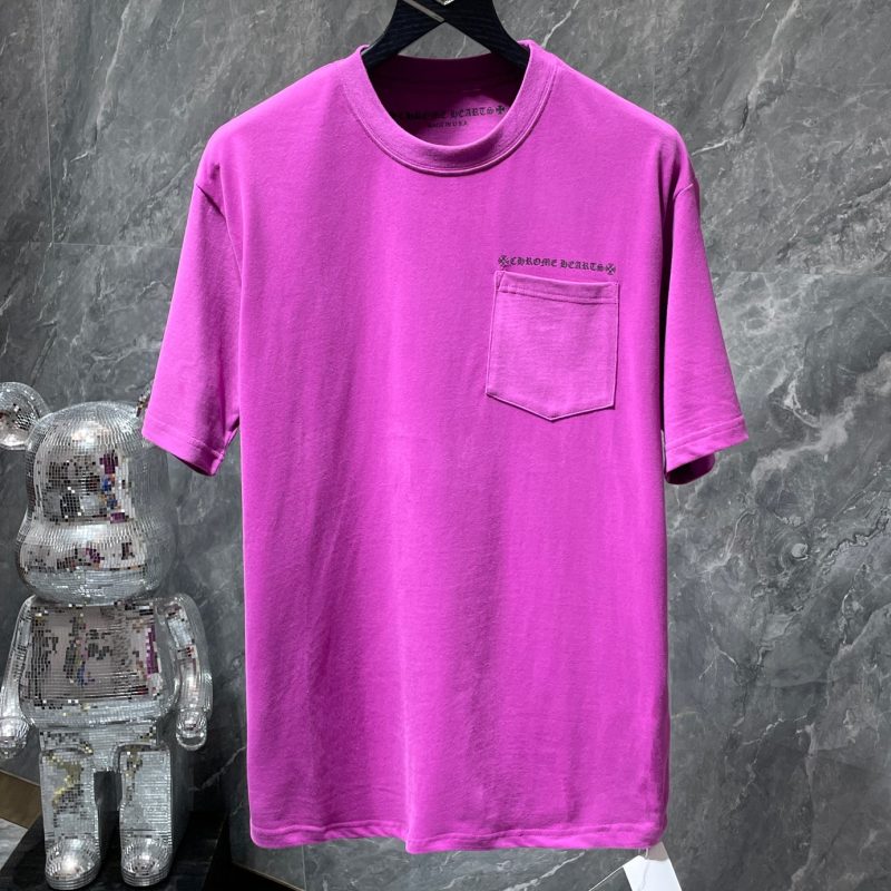 Chrome Hearts Matty Boy PHYS Short Sleeve T-Shirt – Purple