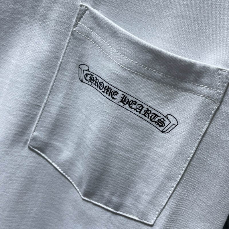 Chrome Hearts T-Shirt – White & Black