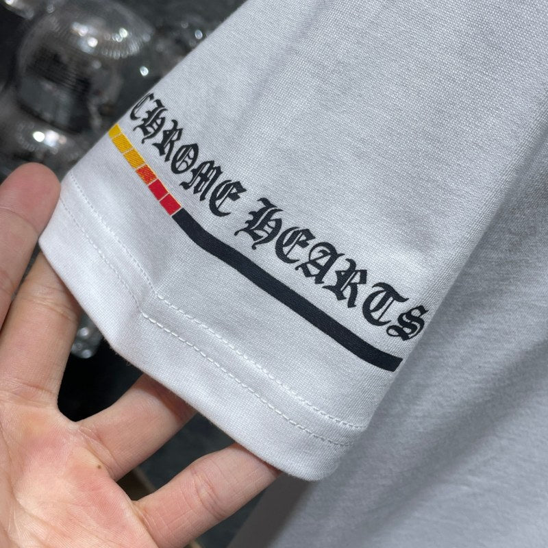 Chrome Hearts Bold Cotton T-Shirt – Black & White