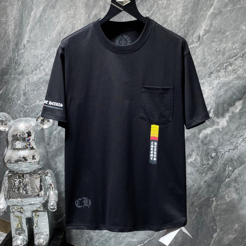 Chrome Hearts Bold Cotton T-Shirt – Black & White