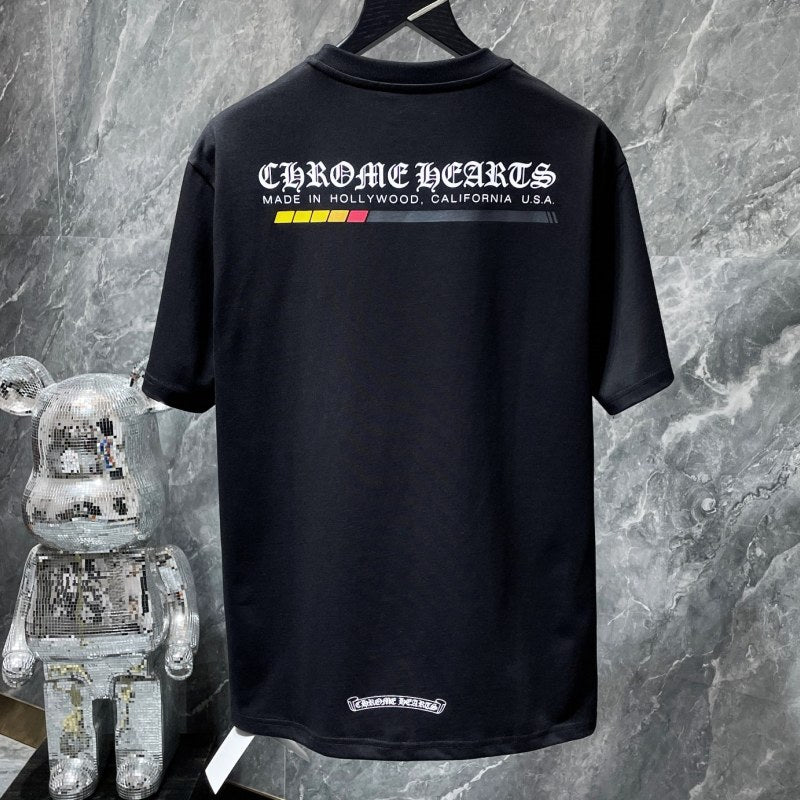 Chrome Hearts Bold Cotton T-Shirt – Black & White