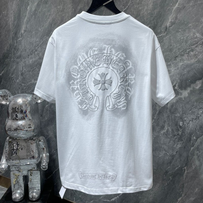 Chrome Hearts Graphic Cotton T-Shirt – Black & White