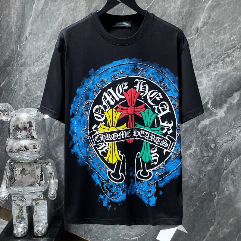 Chrome Hearts Premium Cotton T-Shirt – Black & White