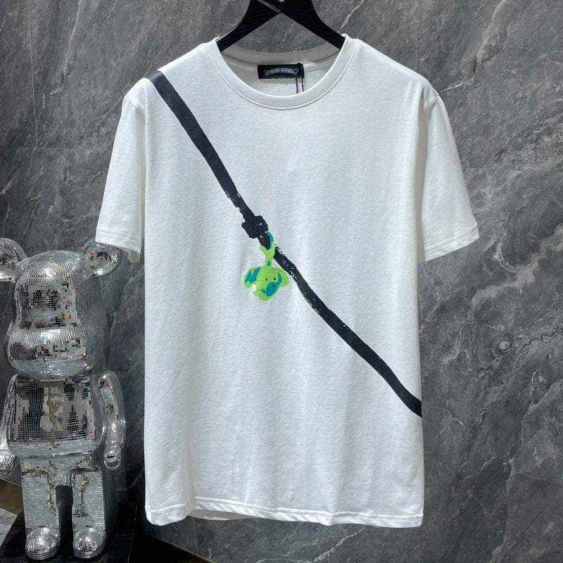 Chrome Hearts Luxury Cotton T-Shirt – White & Black