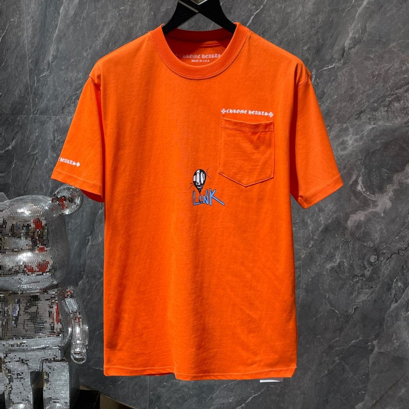 Chrome Hearts Matty Boy Graffiti T-Shirt – Orange