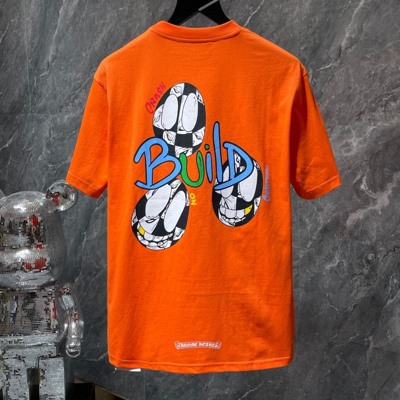 Chrome Hearts Matty Boy Graffiti T-Shirt – Orange