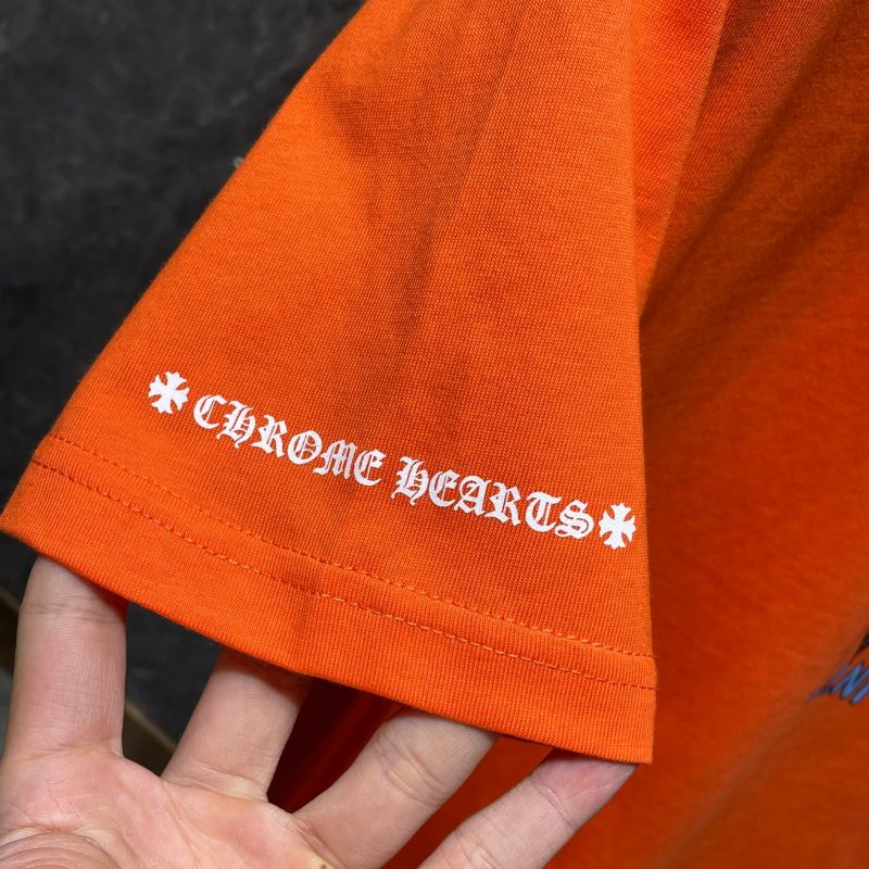 Chrome Hearts Matty Boy Graffiti T-Shirt – Orange