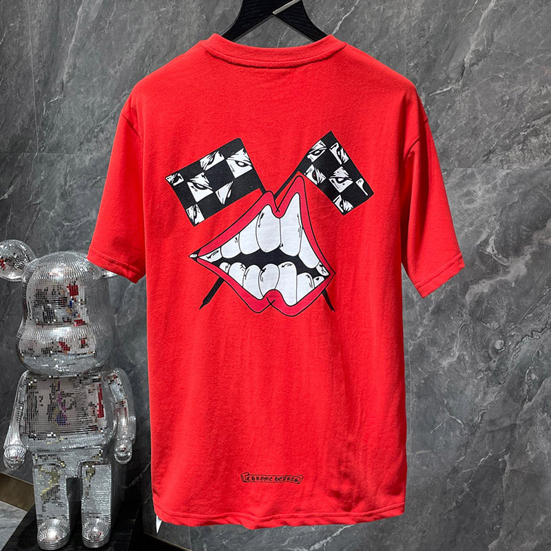 Chrome Hearts Matty Boy Red Chomper T-Shirt