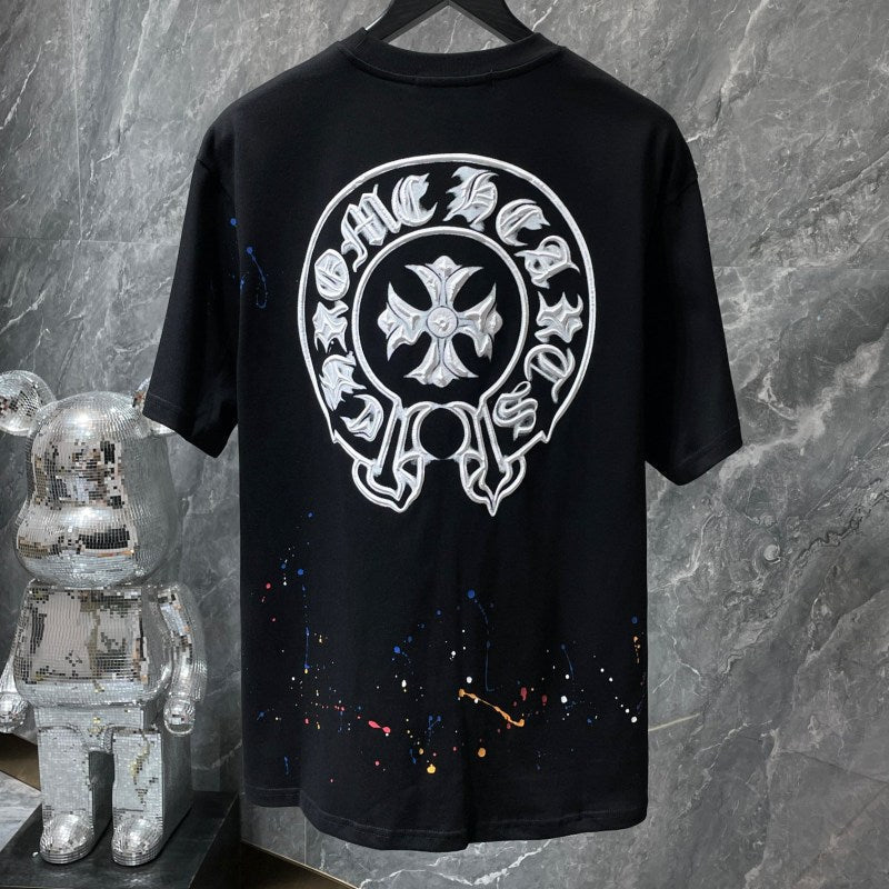 Chrome Hearts T-Shirt – Black & Khaki