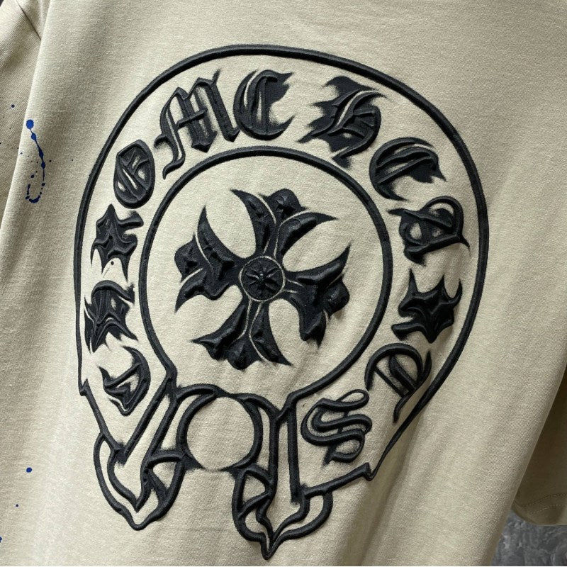 Chrome Hearts T-Shirt – Black & Khaki