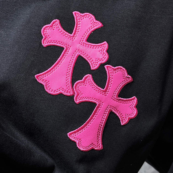 Chrome Hearts T-Shirt – Pink, Black & White
