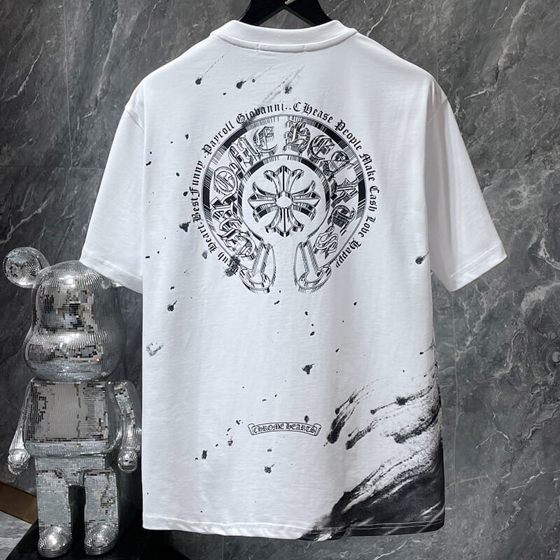 Chrome Hearts T-Shirt – Black & White