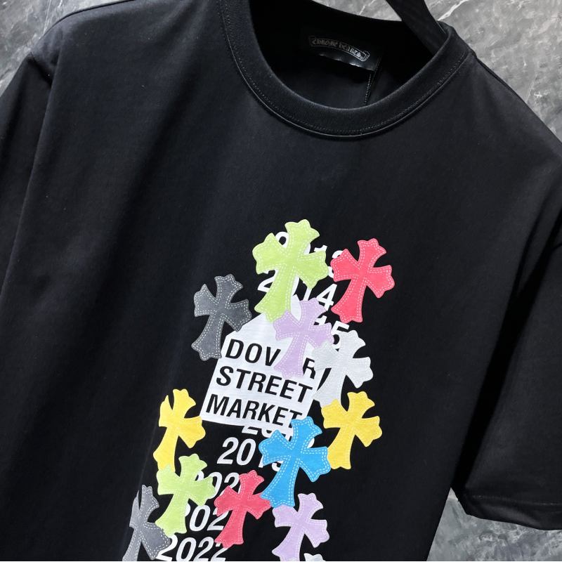 Chrome Hearts x Dover Street Market Rainbow Cross Anniversary Tee – Black / White