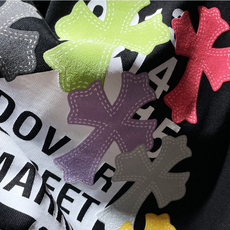 Chrome Hearts x Dover Street Market Rainbow Cross Anniversary Tee – Black / White