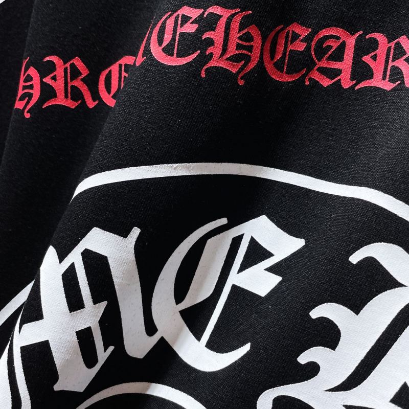 Chrome Hearts Multicolor Allover Graffiti Print Tee – Black / White
