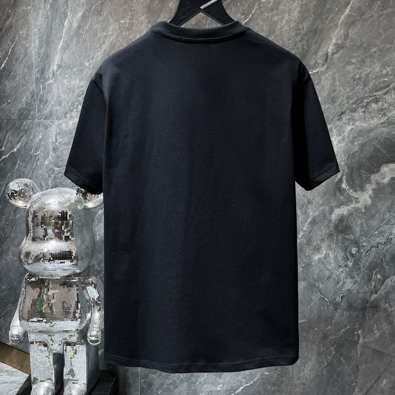 Chrome Hearts Paisley Shoulder Cross Graphic Tee – Black / White