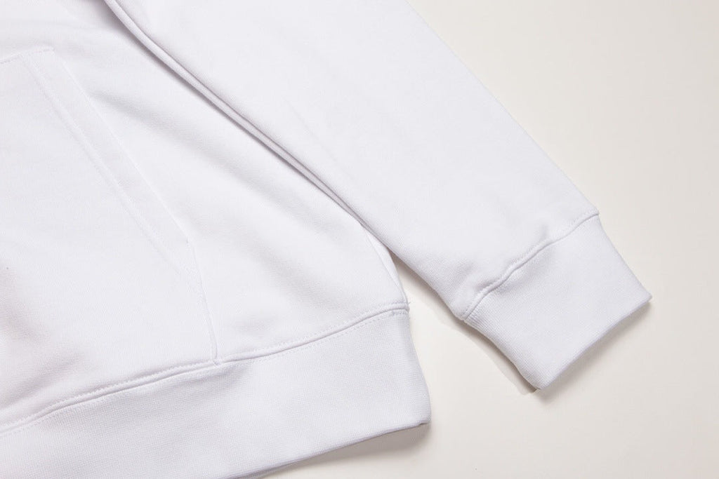OFF WHITE Scratch Arrow Hoodie – Black & White