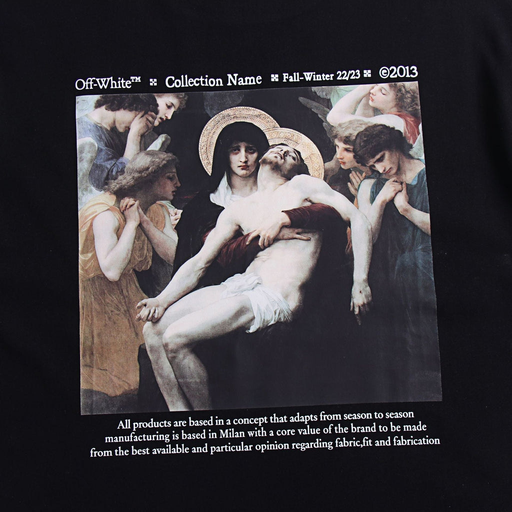 OFF-WHITE Pietà Renaissance Painting Graphic T-Shirt