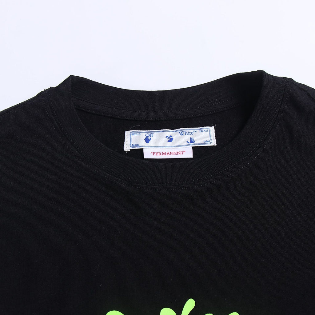 OFF-WHITE "Exactly The Opposite" Neon Arrow Graphic T-Shirt