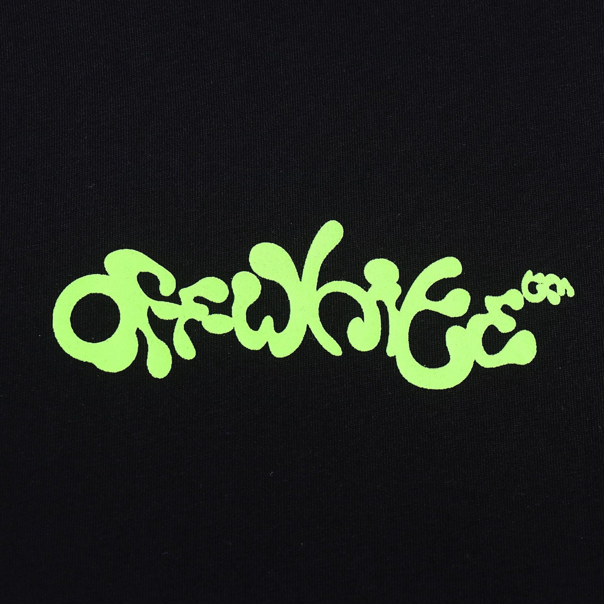 OFF-WHITE "Exactly The Opposite" Neon Arrow Graphic T-Shirt