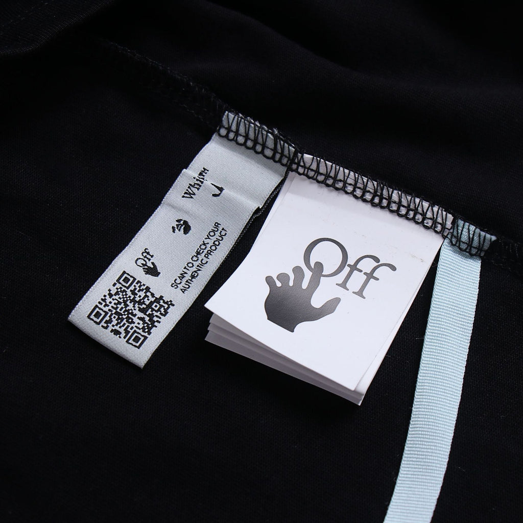 OFF-WHITE "Exactly The Opposite" Neon Arrow Graphic T-Shirt