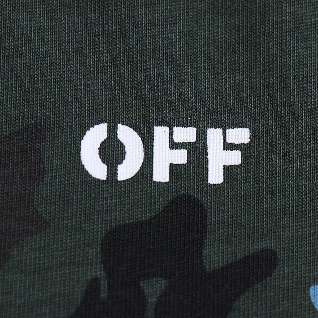 OFF-WHITE "Seeing Things" Camo Arrow Graphic T-Shirt