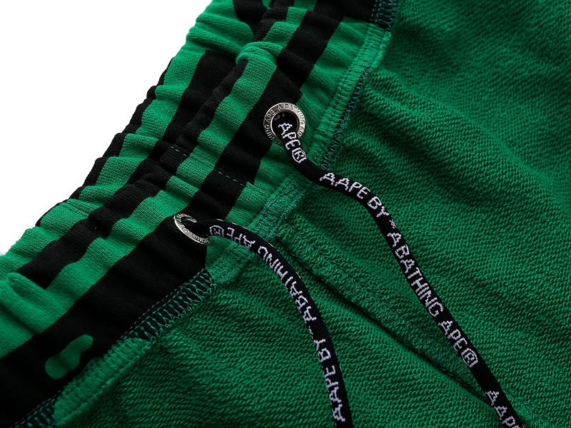 BAPE All-Over Letter Print Sweatpants