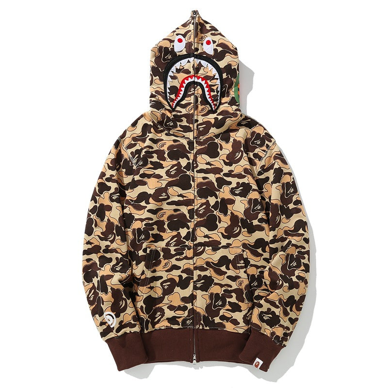 BAPE Camo Full-Zip Hoodie