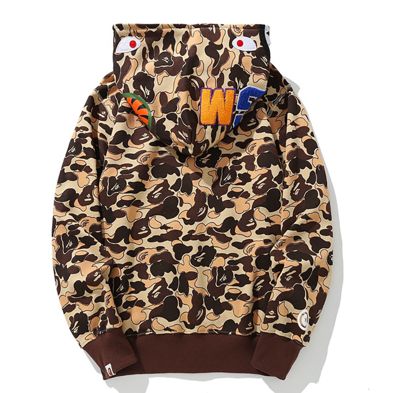 BAPE Camo Full-Zip Hoodie