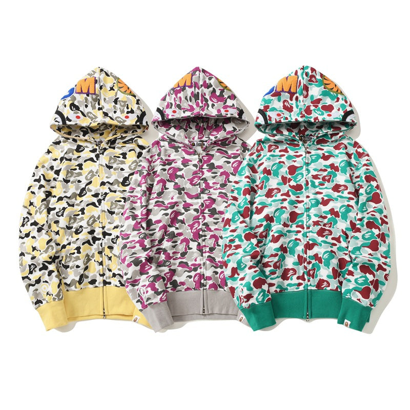 BAPE Camo Full-Zip Hoodie