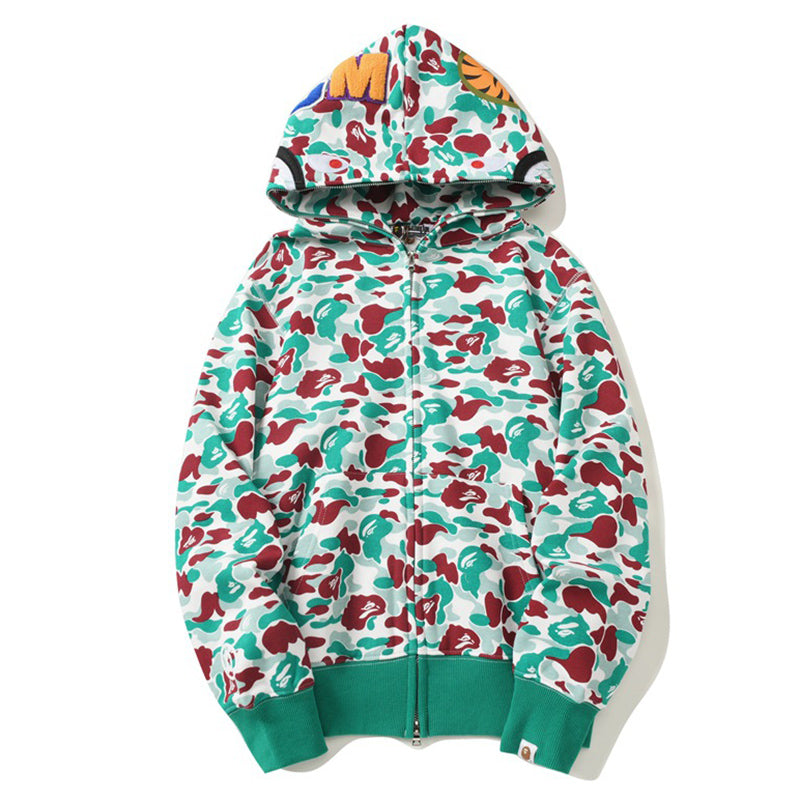 BAPE Camo Full-Zip Hoodie